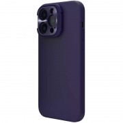 Чохол Silicone Nillkin LensWing Magnetic для Apple iPhone 15 Pro (6.1"), Фіолетовий / Deep Purple