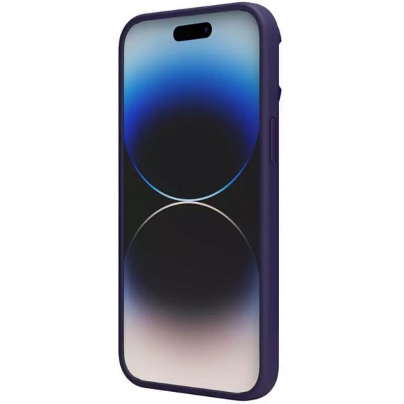 Чохол Silicone Nillkin LensWing Magnetic для Apple iPhone 15 Pro (6.1"), Фіолетовий / Deep Purple
