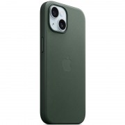 Чохол FineWoven (AAA) with MagSafe для Apple iPhone 15 (6.1"), Ever Green