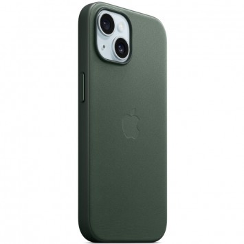 Чохол FineWoven (AAA) with MagSafe для Apple iPhone 15 (6.1"), Ever Green - iPhone 15 - зображення 1 