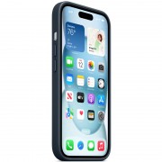 Чехол FineWoven (AAA) with MagSafe для Apple iPhone 15 (6.1"), Pacific Blue