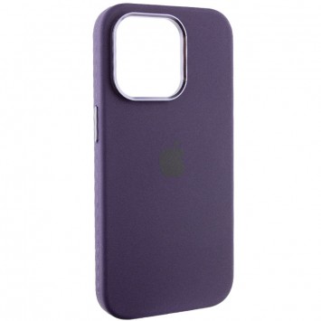 Чохол Silicone Case Metal Buttons (AA) для Apple iPhone 14 Pro Max (6.7"), Фіолетовий / Elderberry - Чохли для iPhone 14 Pro Max - зображення 2 
