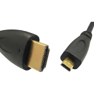 Кабель Micro HDMI - HDMI, 3 м, чорний