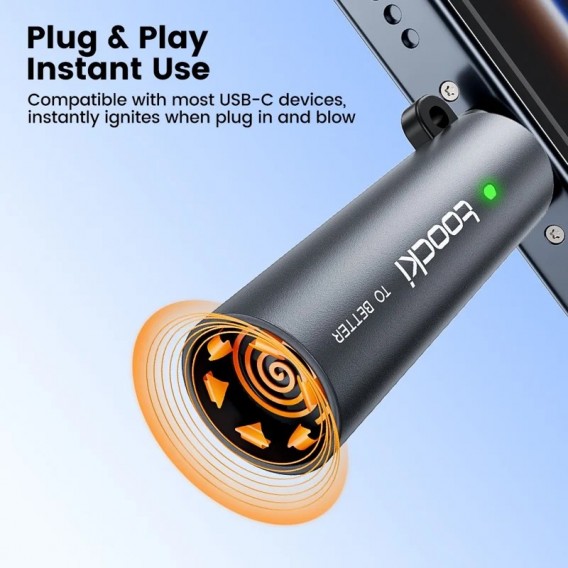 Портативна USB-C запальничка Toocki TG15 без полум'я Портативна USB-C запальничка Toocki TG15 без полум'я