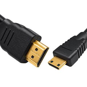 Кабель Mini HDMI - HDMI, 5 м, чорний