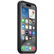 Чохол FineWoven (AAA) with MagSafe для iPhone 15 Pro, Черный