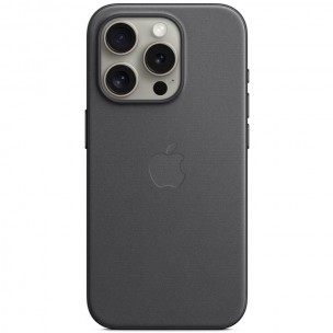 Чохол FineWoven (AAA) with MagSafe для iPhone 15 Pro Max, Чорний