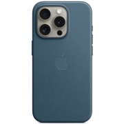 Чохол FineWoven (AAA) with MagSafe для iPhone 15 Pro Max, (Pacific Blue)