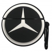 Силиконовый футляр Brand для наушников AirPods Pro + карабин, Mercedes