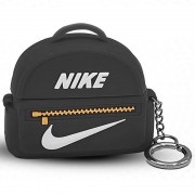 Силіконовий футляр Brand для навушників AirPods 3+ кільце, Nike Bag Black