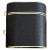 Кожаный футляр Suitcase для наушников AirPods 1/2, Black