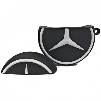 Силіконовий футляр Brand для навушників AirPods 1/2+ карабін, Mercedes - Apple AirPods - зображення 1 