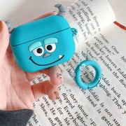 Силиконовый футляр Cartoons&Heroes для наушников AirPods Pro + кольцо, Салли