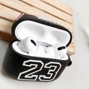 Силиконовый футляр Brand для наушников AirPods Pro + карабин, Jordan Black