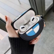 Силіконовий футляр Brand для навушників AirPods Pro+ карабін, BMW