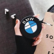 Силіконовий футляр Brand для навушників AirPods Pro+ карабін, BMW