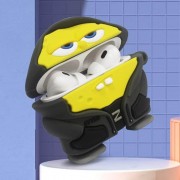 Силіконовий футляр Cartoons&Heroes для навушників AirPods 3+ карабін, Sponge Bob