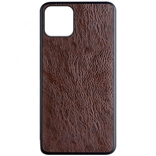 Шкіряний чохол PU Retro classic для Apple iPhone 12 Pro Max (6.7"") (Темно-коричневий)