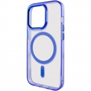 Чехол TPU Iris with MagSafe для Apple iPhone 14 Pro Max (6.7"), Синий