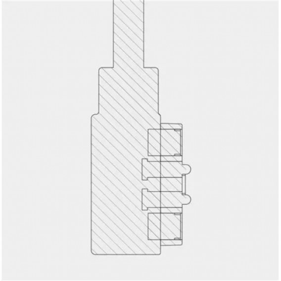 Кабель зарядки SmartEra для смарт годинника Amazfit Pop 3S / Pop 3R, чорний - зображення 4 