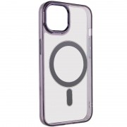 Чохол TPU Iris with MagSafe для Apple iPhone 12 Pro Max (6.7"), Чорний