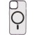 Чохол TPU Iris with MagSafe для Apple iPhone 12 Pro Max (6.7"), Чорний