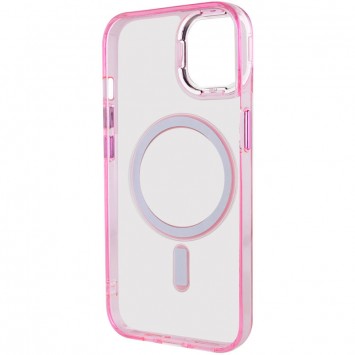 Чехол TPU Iris with MagSafe для iPhone 12 Pro Max (6.7"), Розовый - Чехлы для iPhone 12 Pro Max - изображение 1