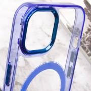 Чохол TPU Iris with MagSafe для Apple iPhone 12 Pro Max (6.7"), Синій