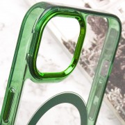 Чехол TPU Iris with MagSafe для Apple iPhone 12 Pro Max (6.7"), Зеленый