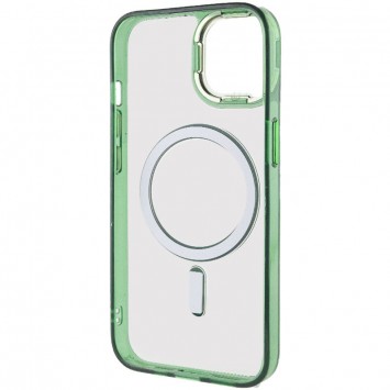 Чехол TPU Iris with MagSafe для Apple iPhone 12 Pro Max (6.7"), Зеленый - Чехлы для iPhone 12 Pro Max - изображение 3