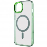 Чохол TPU Iris with MagSafe для Apple iPhone 12 Pro Max (6.7"), Зелений