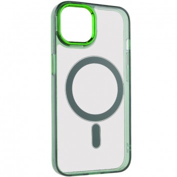 Чехол TPU Iris with MagSafe для Apple iPhone 12 Pro Max (6.7"), Зеленый - Чехлы для iPhone 12 Pro Max - изображение 2