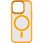 Чохол TPU Iris with MagSafe для Apple iPhone 14 Pro Max (6.7"), Помаранчевий