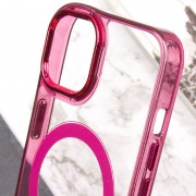 Чохол TPU Iris with MagSafe для Apple iPhone 12 Pro / 12 (6.1"), Бордовий