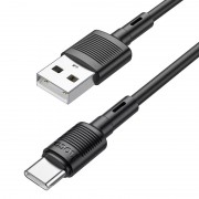 USB кабель Hoco X83 Victory USB для Type-C (1m), Black