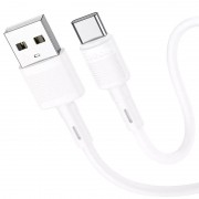 USB кабель Hoco X83 Victory USB to Type-C (1m), White