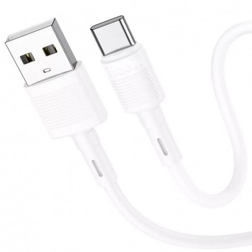 USB кабель Hoco X83 Victory USB to Type-C (1m), White - Type-C кабелі - зображення 2 