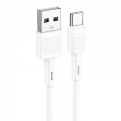USB кабель Hoco X83 Victory USB to Type-C (1m), White