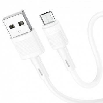 Кабель Айфона Hoco X83 Victory USB to Lightning (1m), White - Lightning - зображення 1 