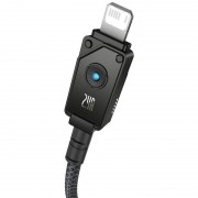 Кабель для Айфона Baseus Unbreakable Series Fast Charging USB to Lightning 2.4A 1m (P10355802111-0), Чорний