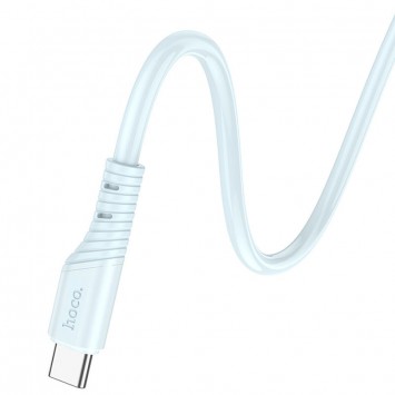 USB кабель Hoco X97 Crystal color USB to Type-C (1m), Light blue - Type-C кабели - изображение 1