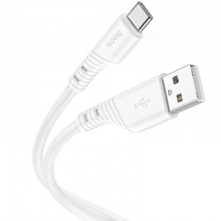 USB кабель Hoco X97 Crystal color USB to Type-C (1m), White