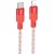 Кабель для Айфона Hoco X99 Crystal Junction PD 27W Type-C to Lightning (1.2m), Red