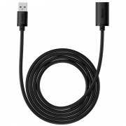 Кабель-подовжувач Baseus AirJoy Series USB3.0 Extension Cable 2m Cluster (B00631103111-03), Black