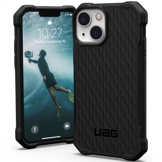 Чорний чохол для iPhone 13 TPU UAG ESSENTIAL Armor