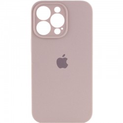 Чехол для iPhone 14 Pro - Silicone Case Full Camera Protective (AA), Серый / Lavender