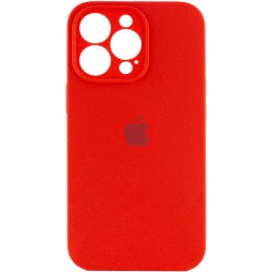 Чехол для iPhone 14 Pro - Silicone Case Full Camera Protective (AA), Красный / Red