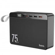 Портативное зарядное устройство для Power Bank Hoco J94 Overlord 22.5W 75000 mAh, Черный