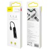 Перехідник Baseus 3-in-1 Lightning Male to Dual Lightning & 3.5mm Female Adapter L52 (CALL52-0), Black