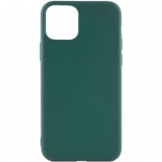 Силіконовий чохол для iPhone 13 mini Candy (Зелений / Forest green)